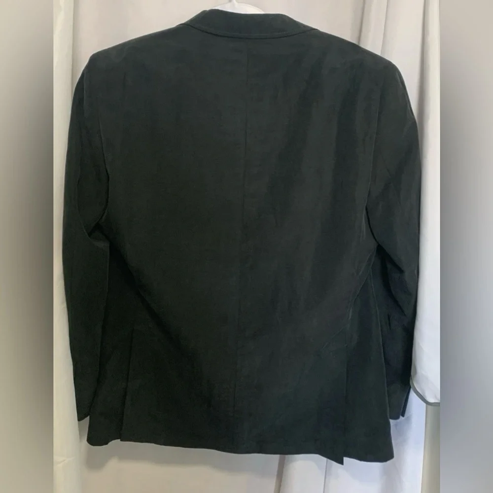 Jack Victor Dark Gray Suit Coat XL 42R Jacket Blazer A. Vitullo Notch Lapel